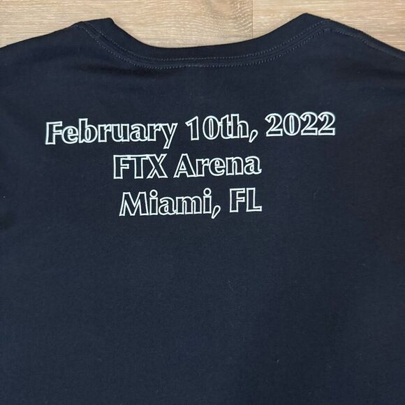 Tool Size L Miami 2022 Tour Tee Shirt Black Concert Merch Simone Bianchi Poster - Picture 6 of 6